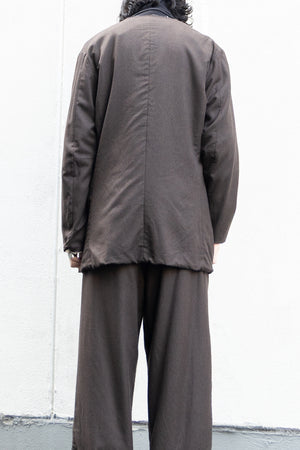 [YUTA MATSUOKA]"GENTLY CLOTH ZIP JACKET"