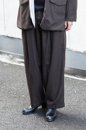 【YUTA MATSUOKA】"GENTLY CLOTH STRAIGHT PANTS"