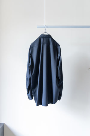 [SHEIK YERBOUTI]"SILK WOOL REGULAR SHIRT"