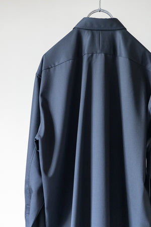 [SHEIK YERBOUTI]"SILK WOOL REGULAR SHIRT"