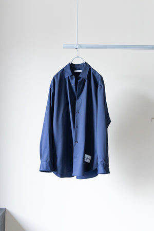 [SHEIK YERBOUTI]"SILK WOOL REGULAR SHIRT"