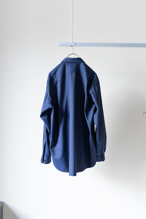 [SHEIK YERBOUTI]"SILK WOOL REGULAR SHIRT"