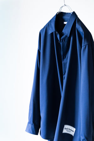 [SHEIK YERBOUTI]"SILK WOOL REGULAR SHIRT"