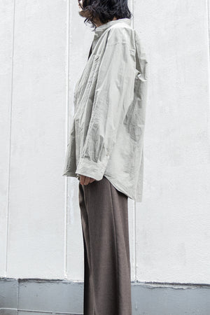 【YOKO SAKAMOTO】"BAND COLLAR SHIRT"