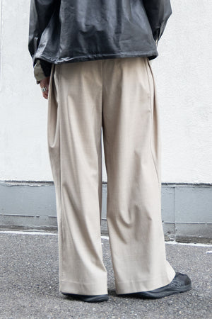 [VALAADO]"[FACE] TUCK PANTS"