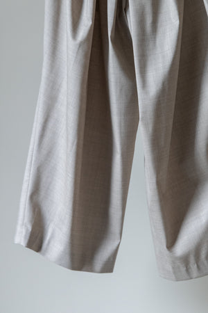 [VALAADO]"[FACE] TUCK PANTS"