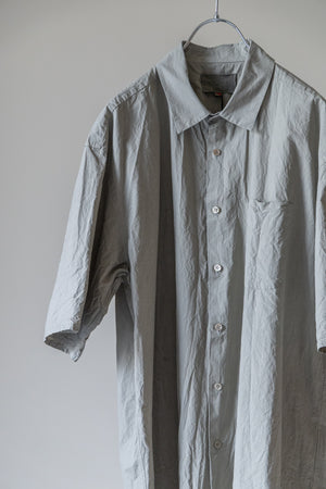 【YOKO SAKAMOTO】"REGULAR COLLAR SHORT SLEEVE SHIRT"
