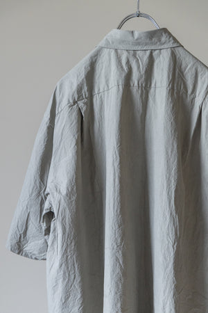 【YOKO SAKAMOTO】"REGULAR COLLAR SHORT SLEEVE SHIRT"