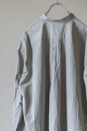 【YOKO SAKAMOTO】"BAND COLLAR SHIRT"