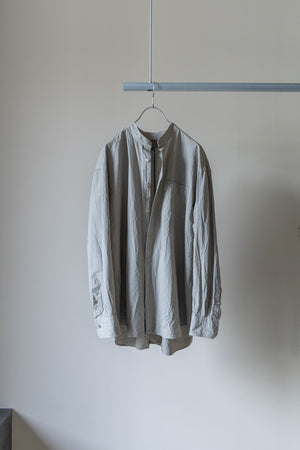【YOKO SAKAMOTO】"BAND COLLAR SHIRT"