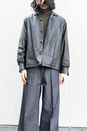 【tangenet】"Wagyu Leather Jacket"
