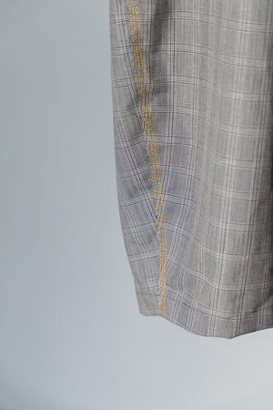 【nuterm】"Color Stitch Double Breasted Jacket"