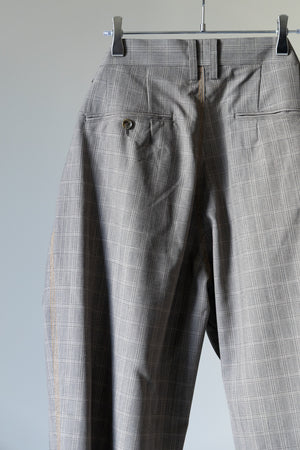 【nuterm】"Collor Stitch Relax Tapered Trousers"