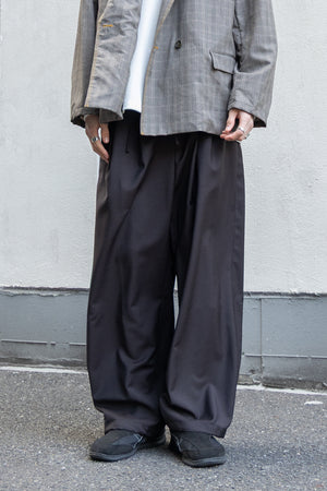 【Blanc YM】"Wool Mohair Browsing Pants"