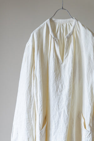 【YUTA MATSUOKA】"CANVAS LINEN SMOCK"