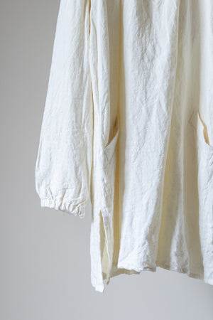 【YUTA MATSUOKA】"CANVAS LINEN SMOCK"
