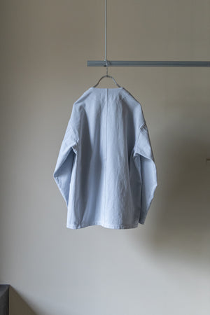 【CURLY&Co.】"KNIT DENIM COVERALL JACKET"