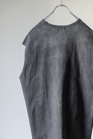 【KUON】"Sumizome Sleeveless Top"