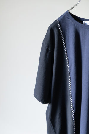 【KUON】"Sashiko Docking Tee"