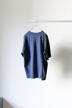 【KUON】"Sashiko Docking Tee"