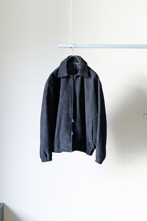 [YOKO SAKAMOTO] "SHEEP SUEDE ZIP BLOUSON"
