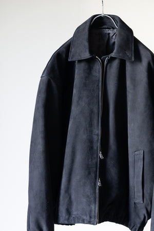 [YOKO SAKAMOTO] "SHEEP SUEDE ZIP BLOUSON"