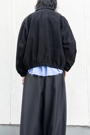 [YOKO SAKAMOTO] "SHEEP SUEDE ZIP BLOUSON"