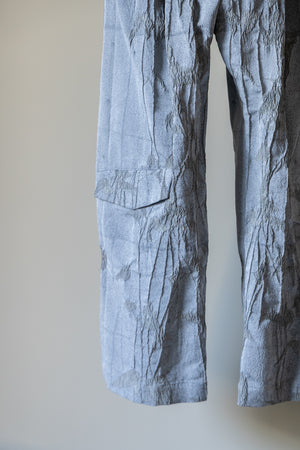 別注【Licht Bestreben】"Shin Flap Baggy Jacquard Trousers"