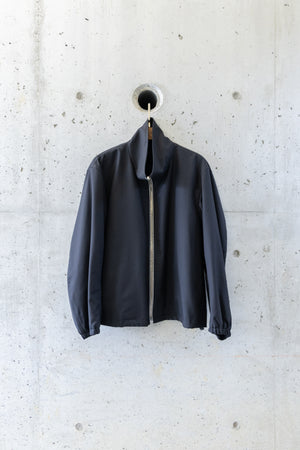 [SHEIK YERBOUTI] "Wool gabardine reversible track jacket"
