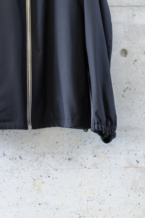 [SHEIK YERBOUTI] "Wool gabardine reversible track jacket"
