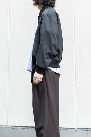 [SHEIK YERBOUTI] "Reversible Hand-painted Bomber Jacket"