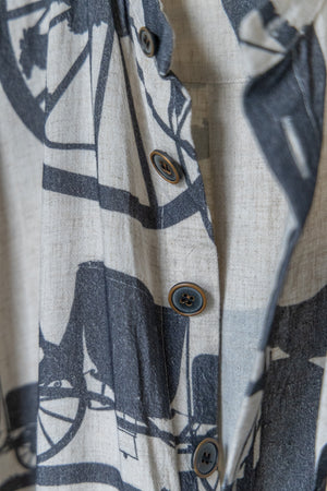 【YUTA MATSUOKA】"BAND COLLAR SHIRT"