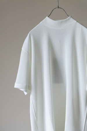 [tangenet] "[Mocks] Clean thermal jersey mock neck tee"