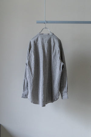 【nuterm】"Band Collar Shirts"