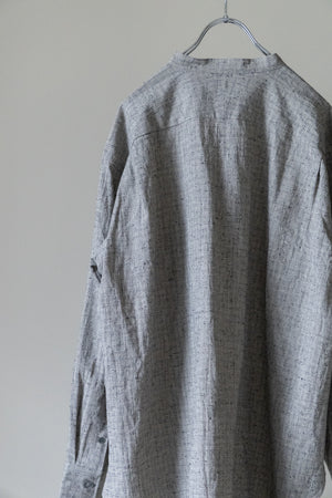 【nuterm】"Band Collar Shirts"