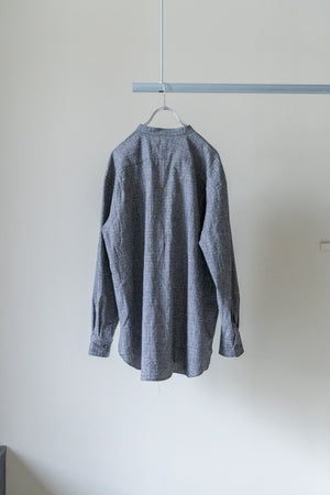 別注【nuterm】"Band Collar Shirts"