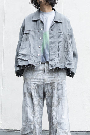 【Licht Bestreben】"Pigment Dyed Cupra Carpenter Jacket"