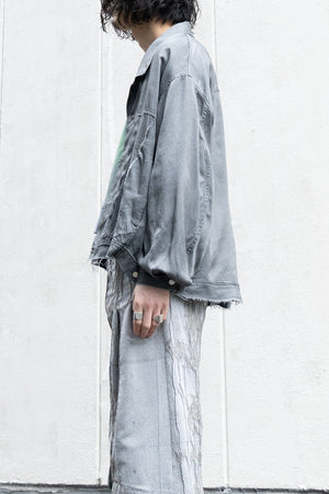 【Licht Bestreben】"Pigment Dyed Cupra Carpenter Jacket"