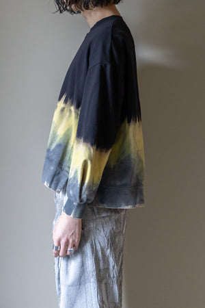 【Licht Bestreben】"Hand Dyed Long Sleeve Pullover"