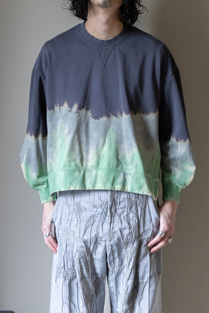 【Licht Bestreben】"Hand Dyed Long Sleeve Pullover"