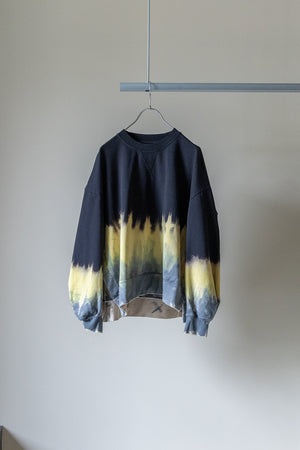 【Licht Bestreben】"Hand Dyed Long Sleeve Pullover"