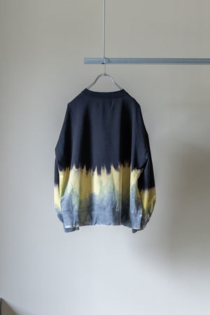 【Licht Bestreben】"Hand Dyed Long Sleeve Pullover"