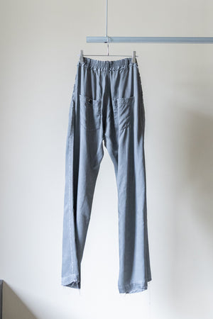 【Licht Bestreben】"Pigment Dyed Cupra Semi-Flare Pants"
