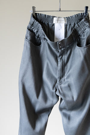 【Licht Bestreben】"Pigment Dyed Cupra Semi-Flare Pants"