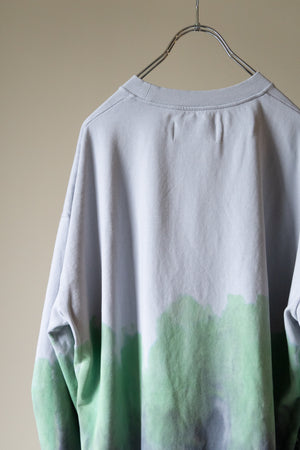 【Licht Bestreben】"Hand Dyed Long Sleeve Pullover"