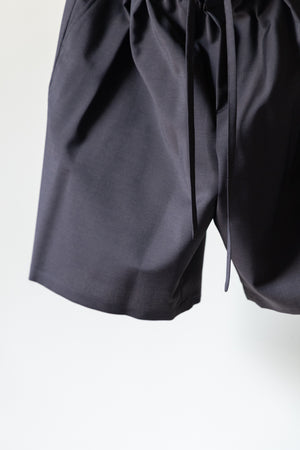 【Blanc YM】"Wool Mohair Half Pants"