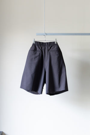 【Blanc YM】"Wool Mohair Half Pants"