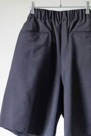 【Blanc YM】"Wool Mohair Half Pants"