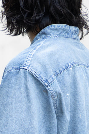 別注【KUON】"Painting Denim Sashiko Shirket"
