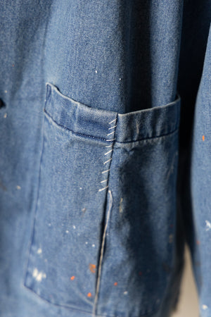 別注【KUON】"Painting Denim Sashiko Shirket"